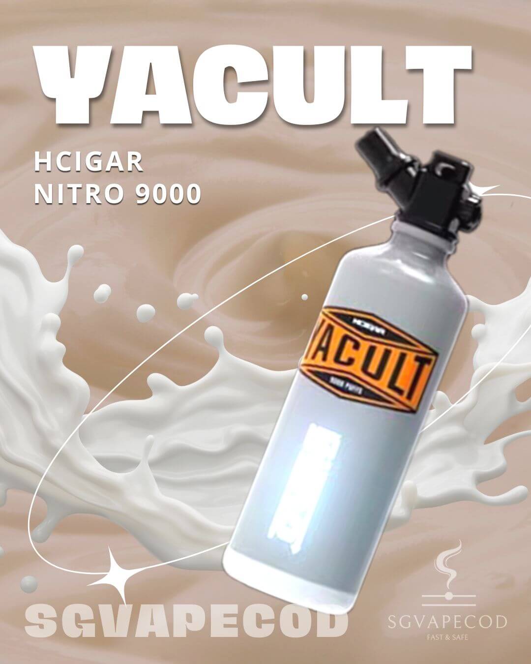 Hcigar Nitro 9000-Yacult