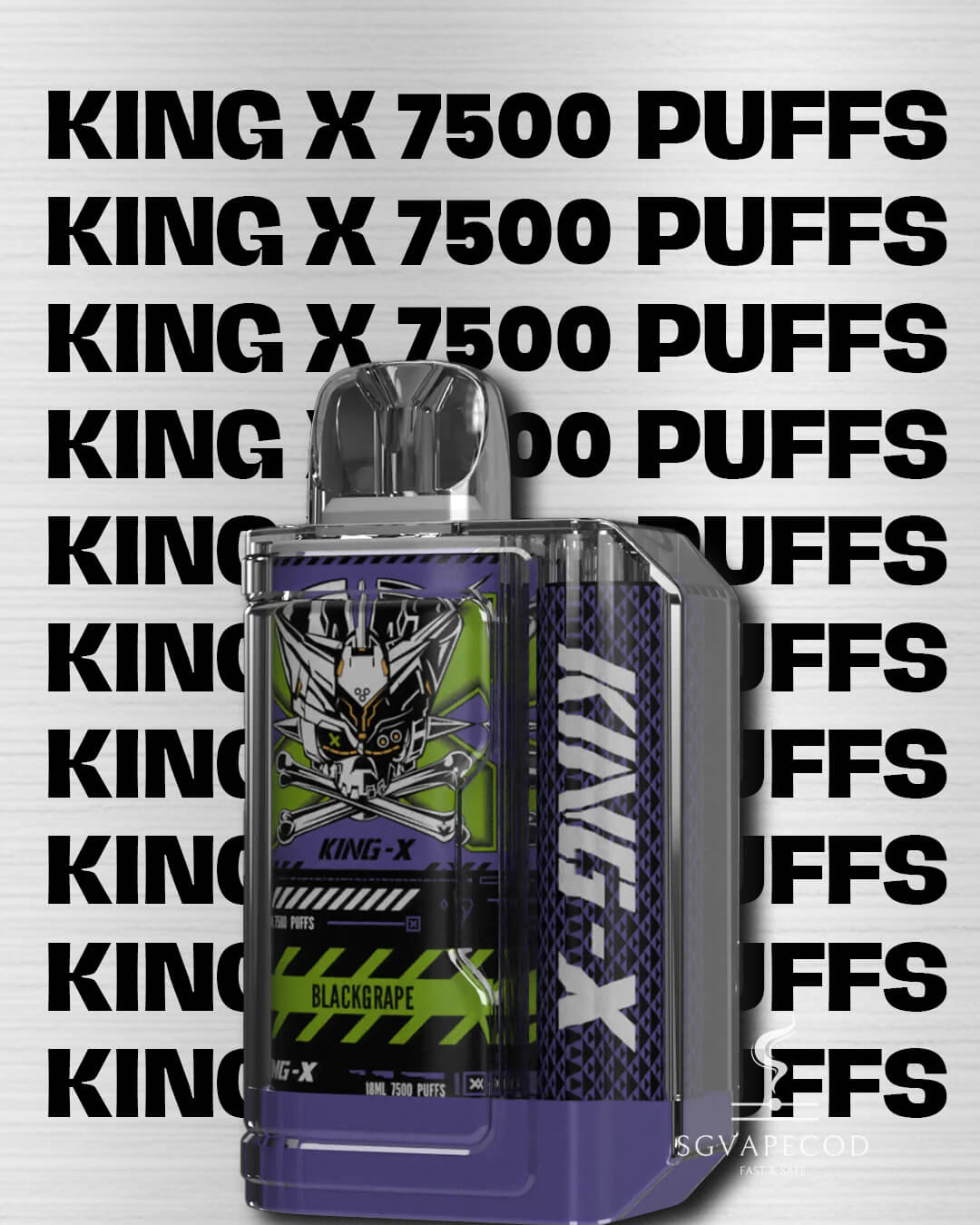 King-X-7500-Puffs-(SG VAPE COD)