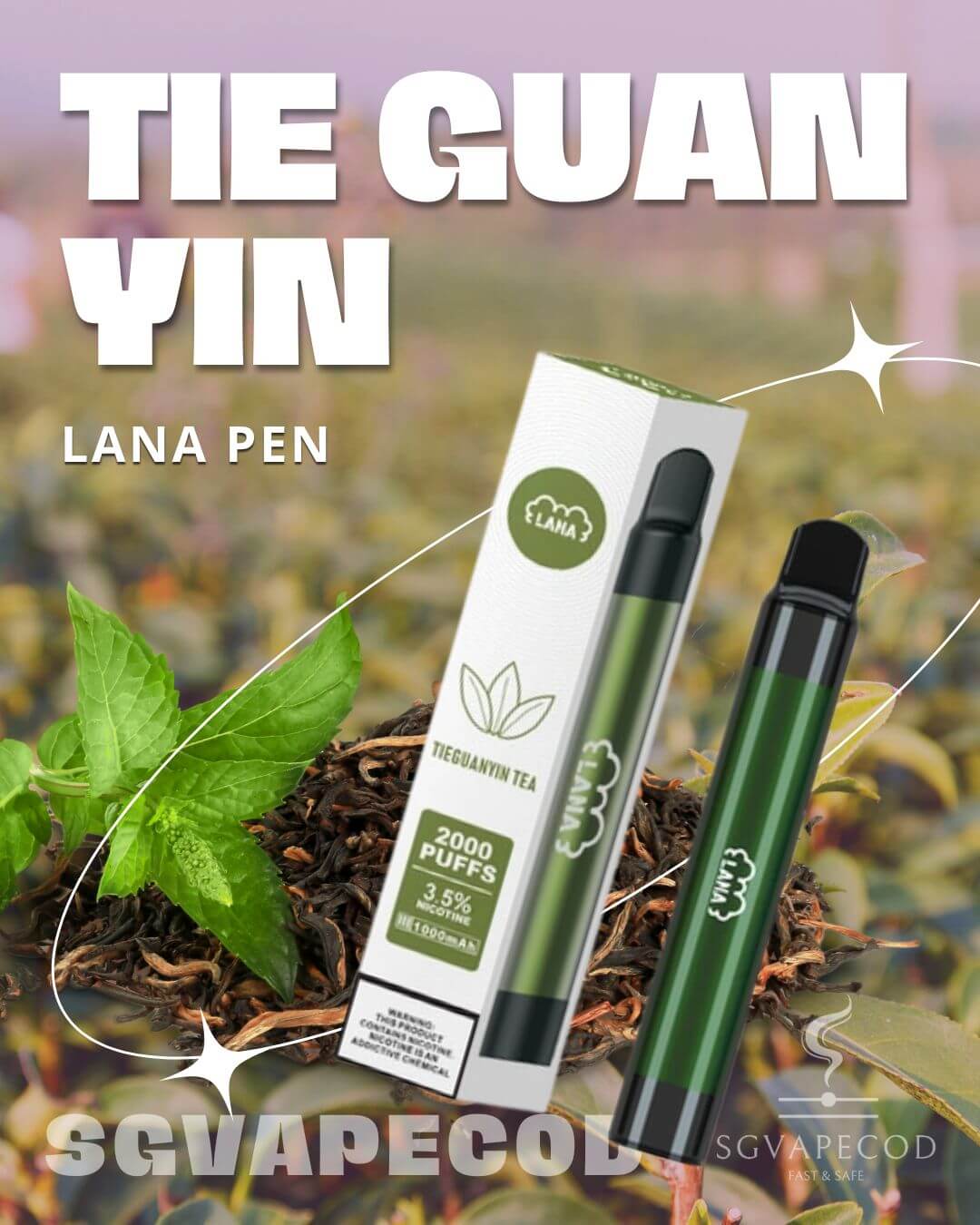 Lana Pen 2000 Bundle-Tie Guan Yin