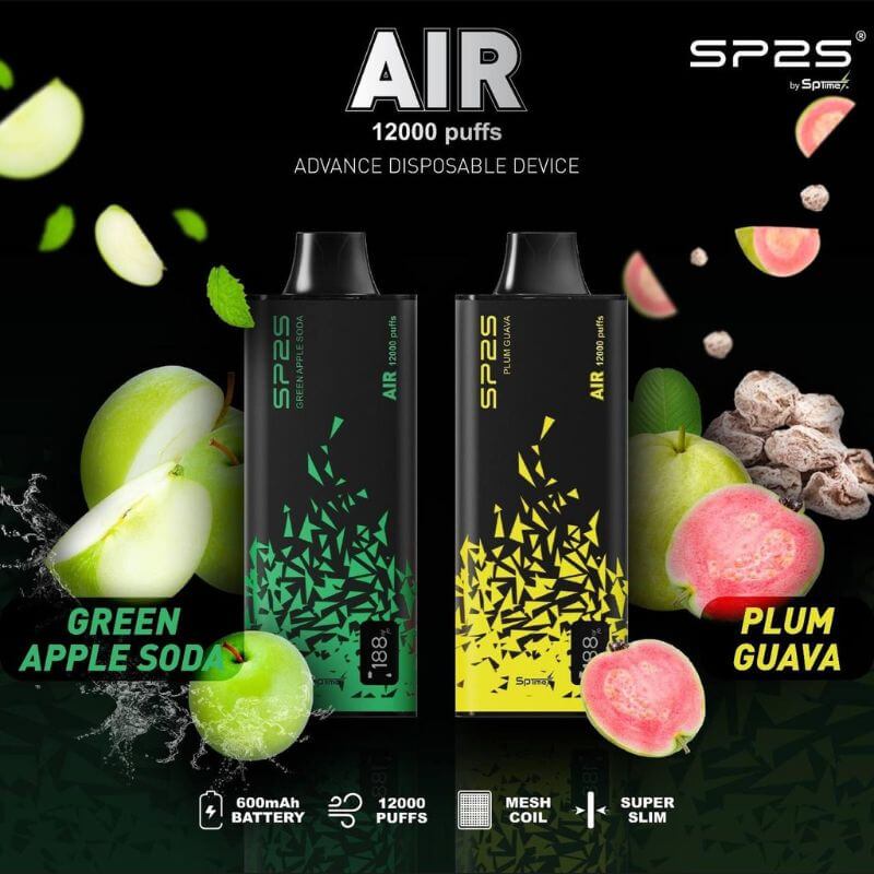 SP2s-AIR-12000-GREEN-APPLE-SODA-PLUM_GUAVA-(sg vape cod)