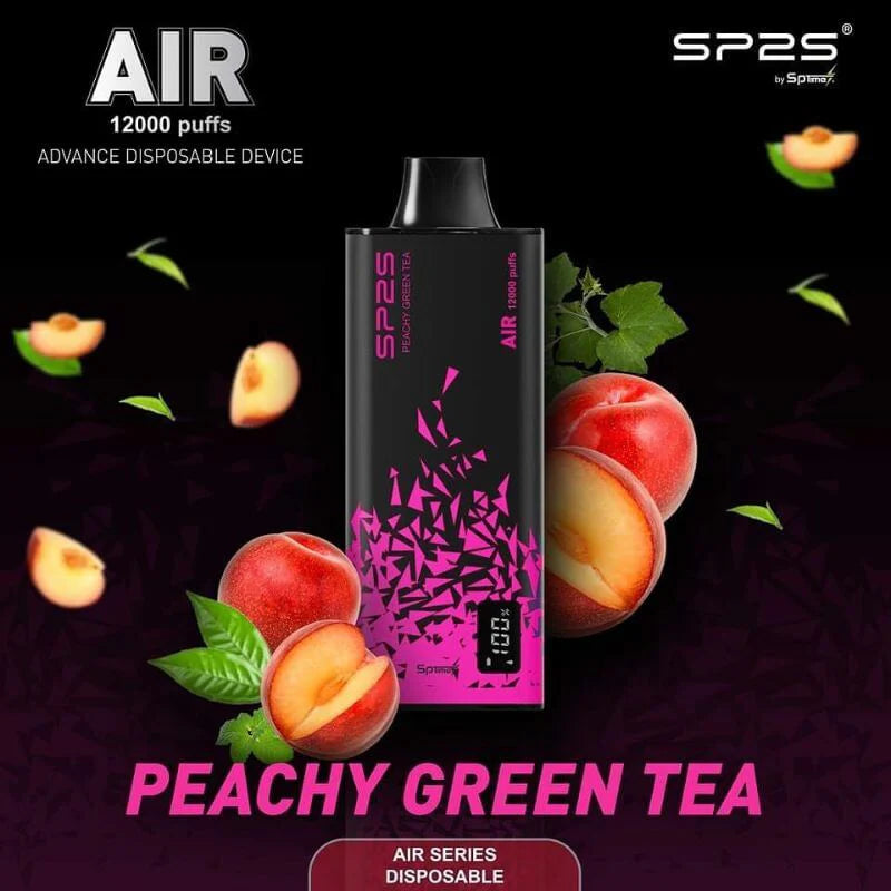 SP2s-AIR-12000-PEACHY-GREEN-TEA-(sg vape cod)