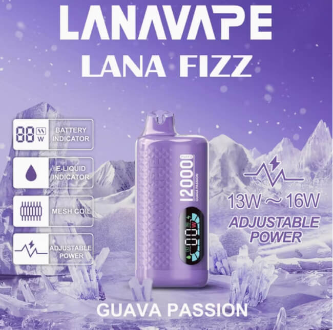 lana_fizz_12k_guava_passion_SG VAPE COD