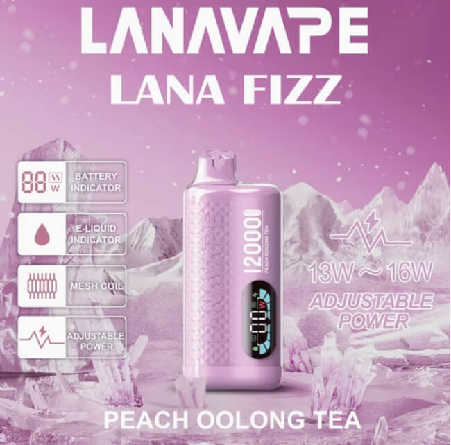 lana_fizz_12k_peach_oolong_tea_SG VAPE COD