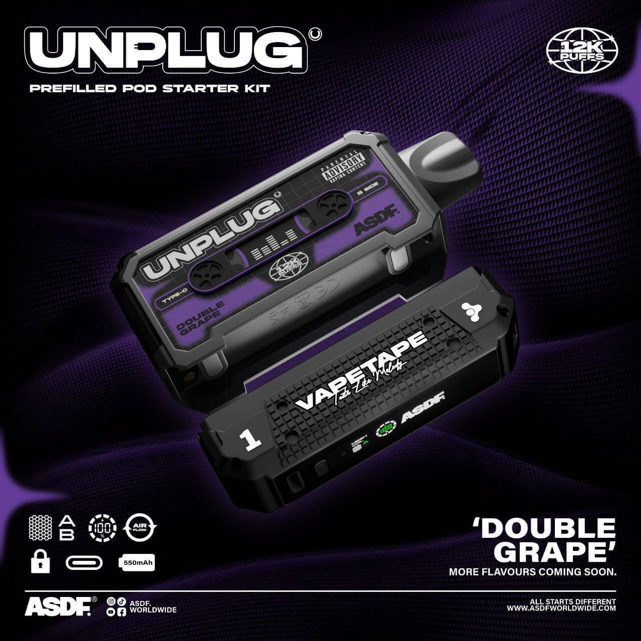 vapetape-unplug-12000-double-grape_(SG VAPE COD)