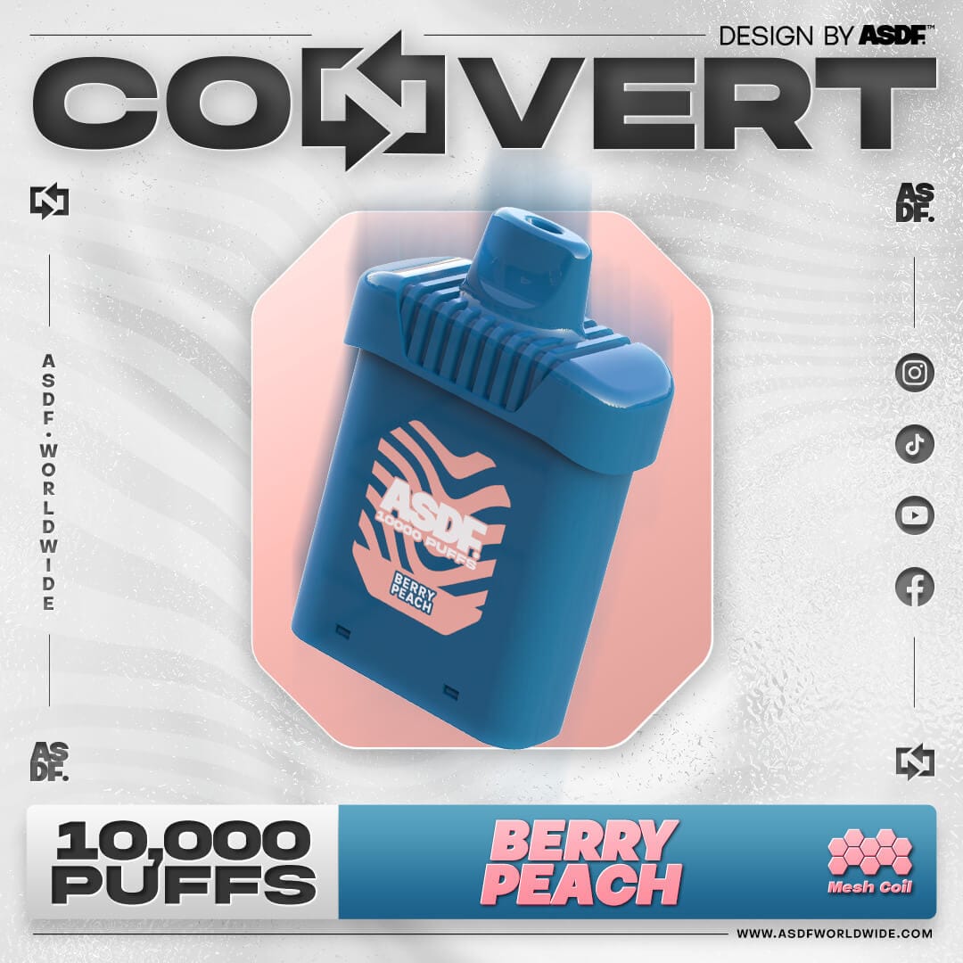 ASDF Convert 10000 Pod-Berry Peach