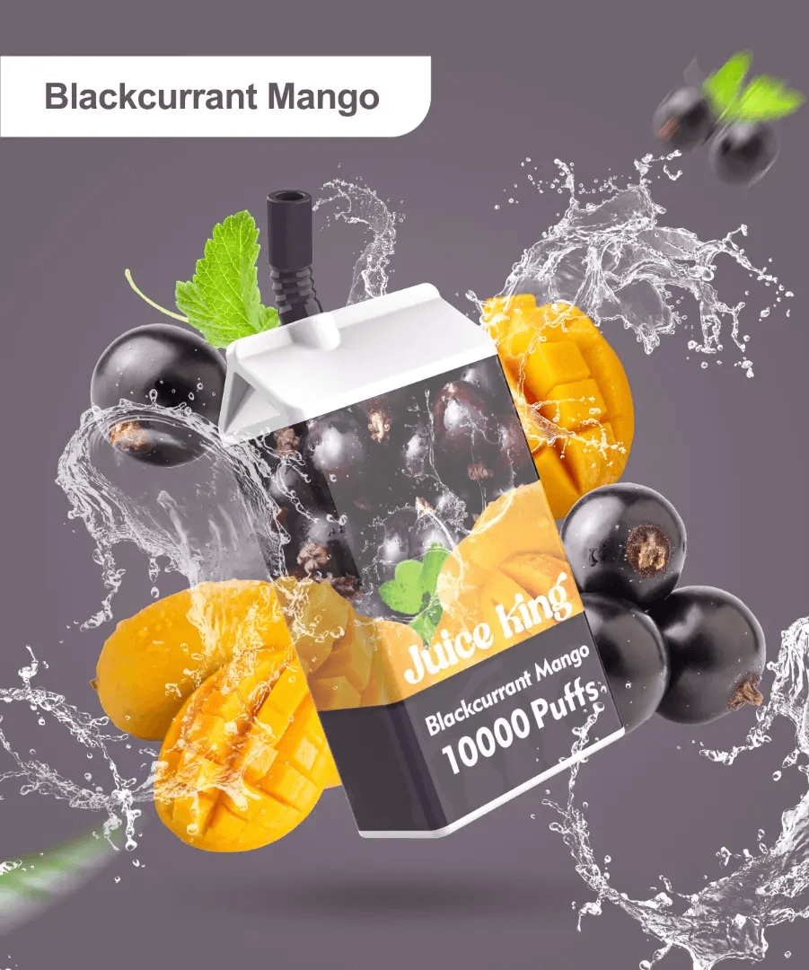 JUICE KING 10000 (SG VAPE COD)-BLACKCURRANT MANGO