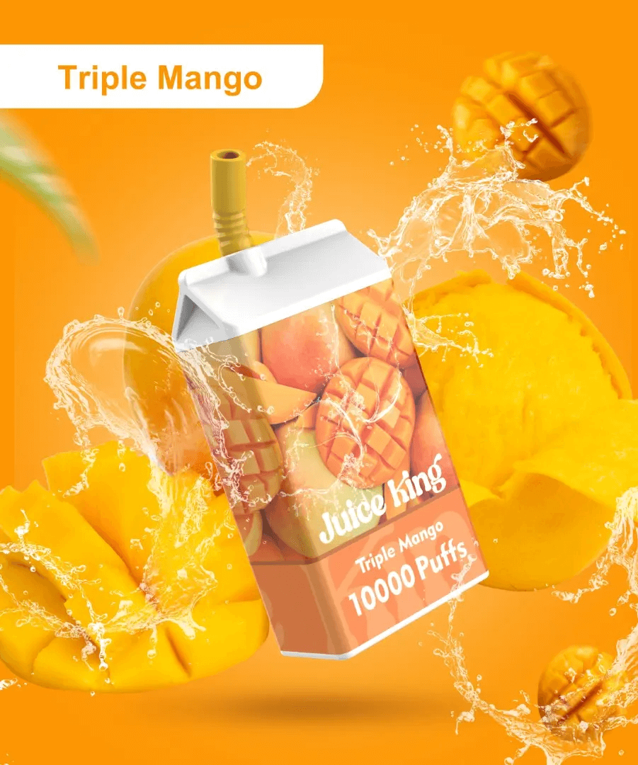 JUICE KING 10000 (SG VAPE COD)-TRIPLE MANGO