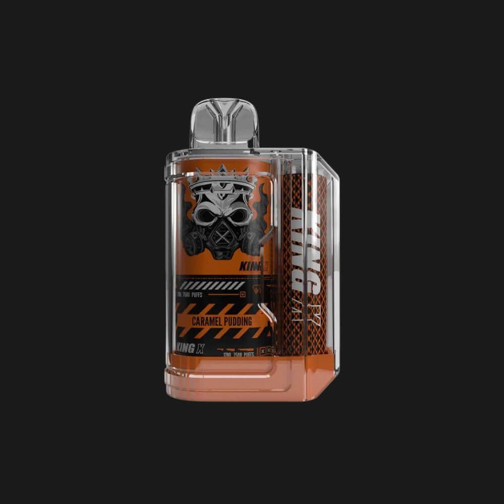 King-X-7500-Puffs-Caramel-Pudding-(SG VAPE COD)