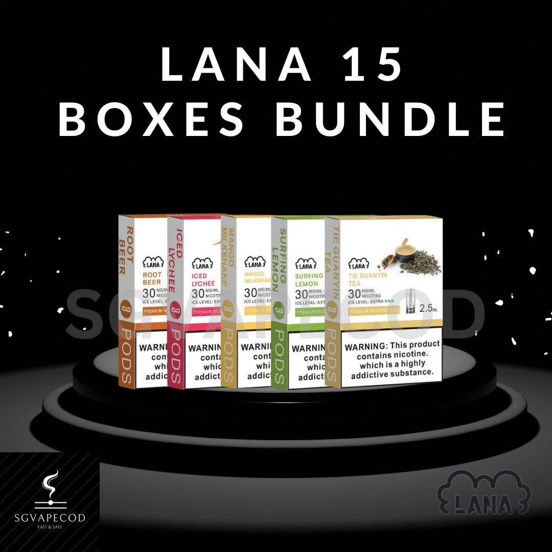 Lana Pod Bundle 15 Boxes