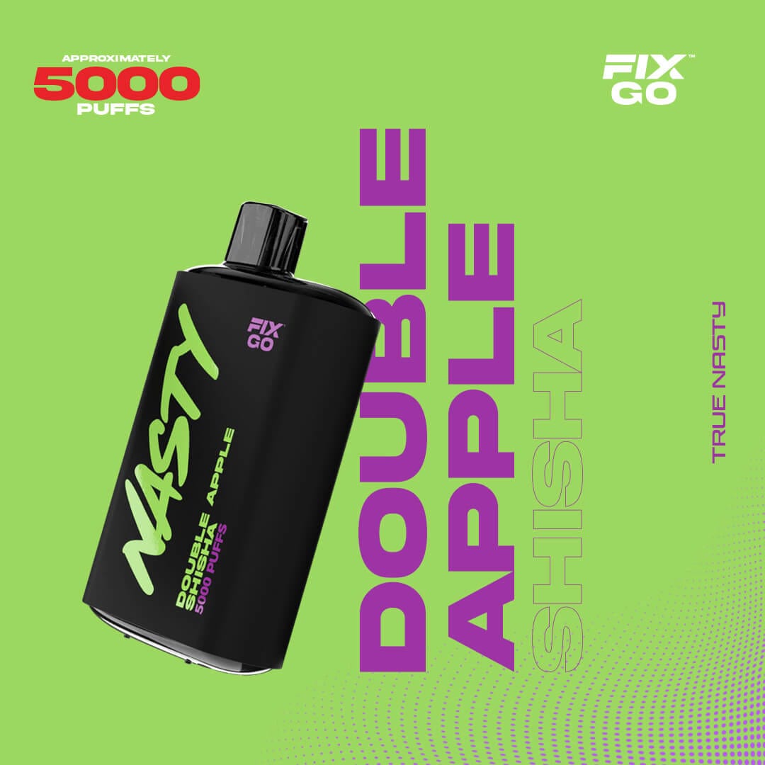 NASTY 5000(SG VAPE COD)-DOUBLE APPLE SHISHA