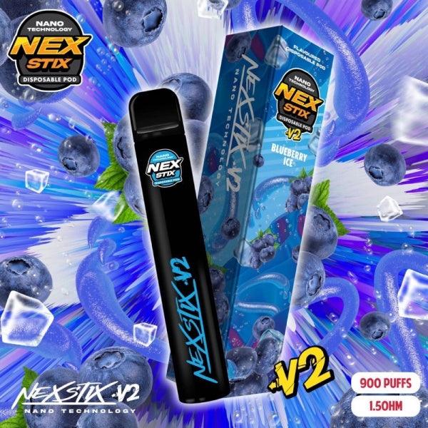 NEX STIX 900 (SG VAPE COD) - BLUEBERRY ICE