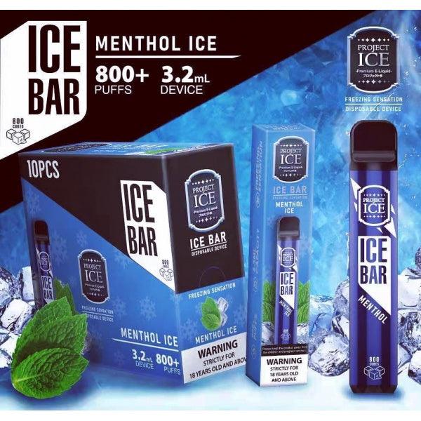 PROJECT ICE BAR 800 (SG VAPE COD) - MENTHOL ICE