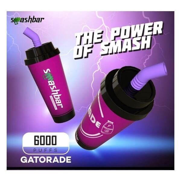 SMASH BAR 6000(SG VAPE COD)-GATORADE