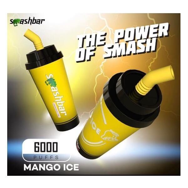 SMASH BAR 6000(SG VAPE COD)-MANGO ICE