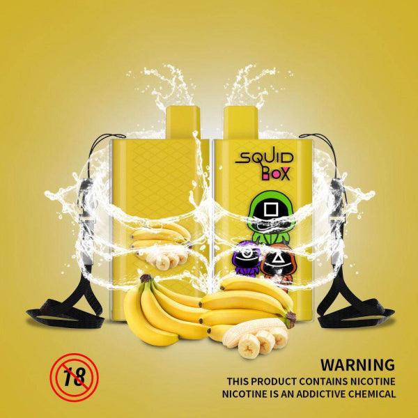 SQUID BOX 5200 (SG VAPE COD) - BANANA ICE