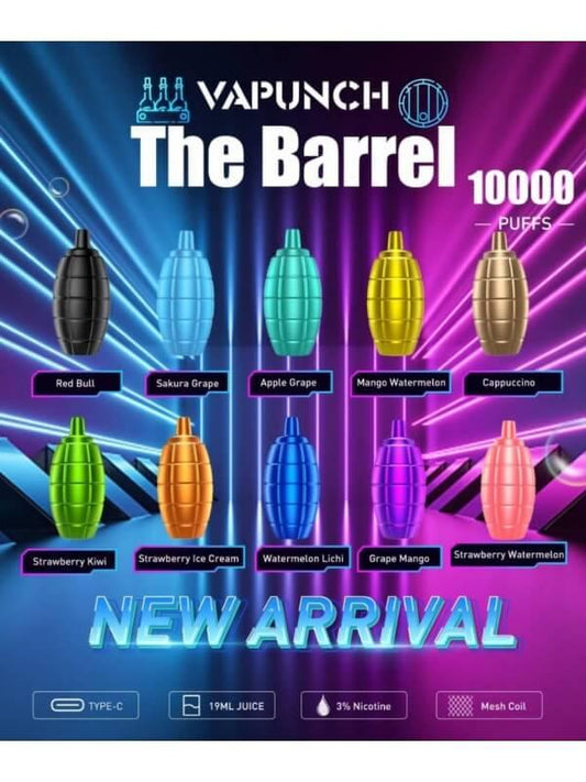 THE BARREL 10000(SG VAPE COD)