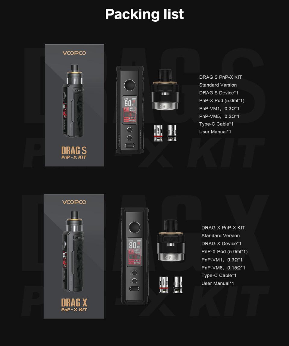 Voopoo Drag S PnP-X Pod Kit