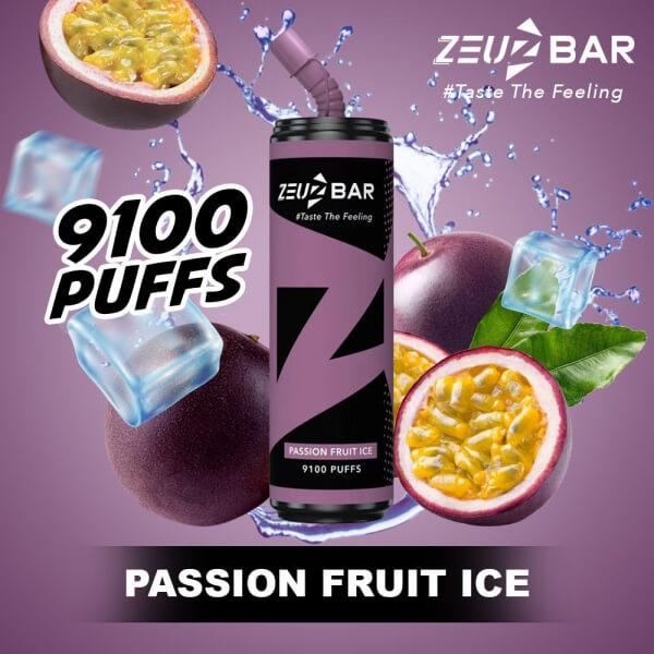 Zues-Bar-9100-Puffs-Passion-Fruit-Ice-(SGVAPESGCOD)