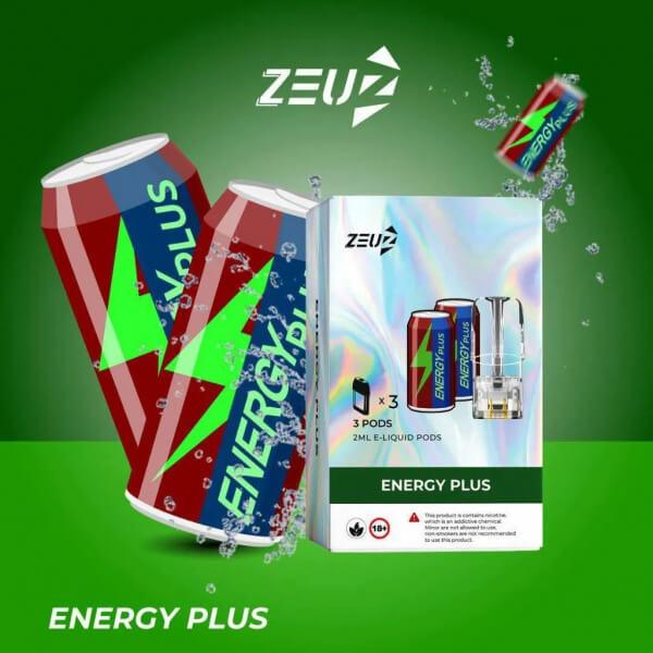 ZEUZ POD (SG VAPE COD) - ENERGY PLUS