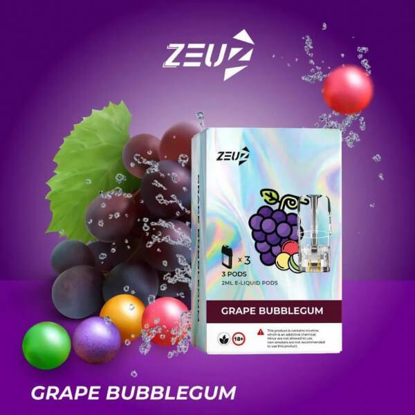 ZEUZ POD (SG VAPE COD) - GRAPE BUBBLEGUM